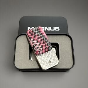 🔥Magnus WackyFiber SB210 - Rib - 3-Click Stainless Steel Plates Rare BNWT💥